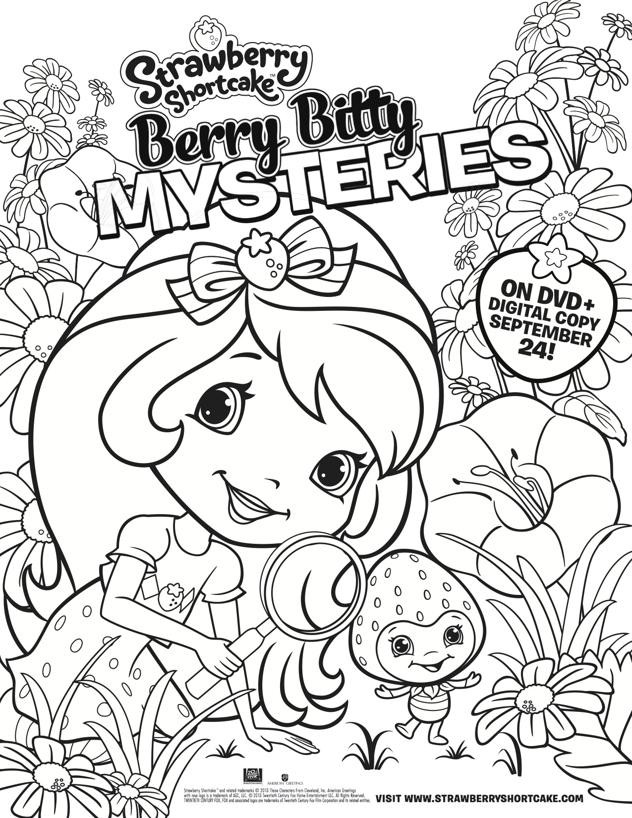 My strawberry shortcake color book: A color book for kids that love strawberry  shortcake (Paperback)