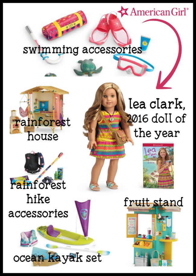 american girl doll lea collection