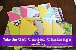 Hallmark Get Carded Challenge with Giveaway