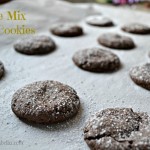 Devil's Food Cake Mix ROLO Cookies