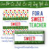 Teacher Appreciation Candy Bar Wrapper Printable