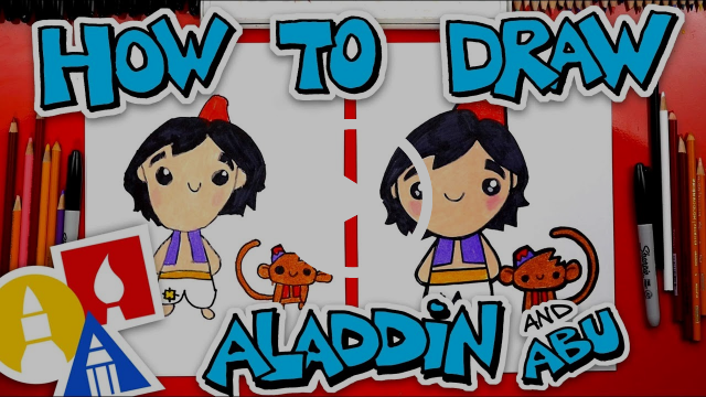 aladdin abu drawing
