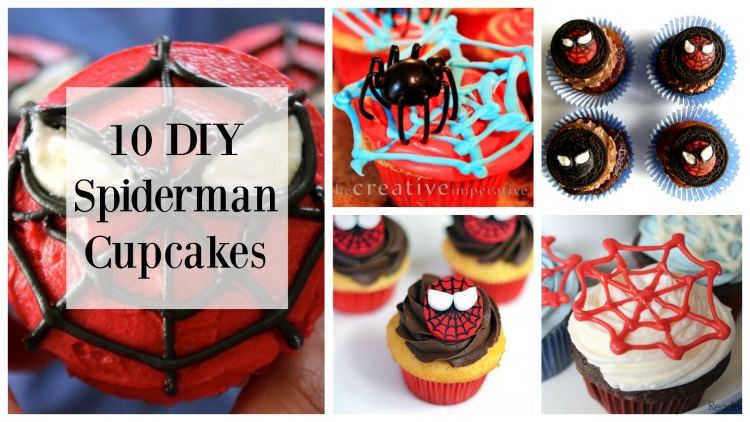 10 DIY Spiderman Cupcakes That You Can Make at Home!