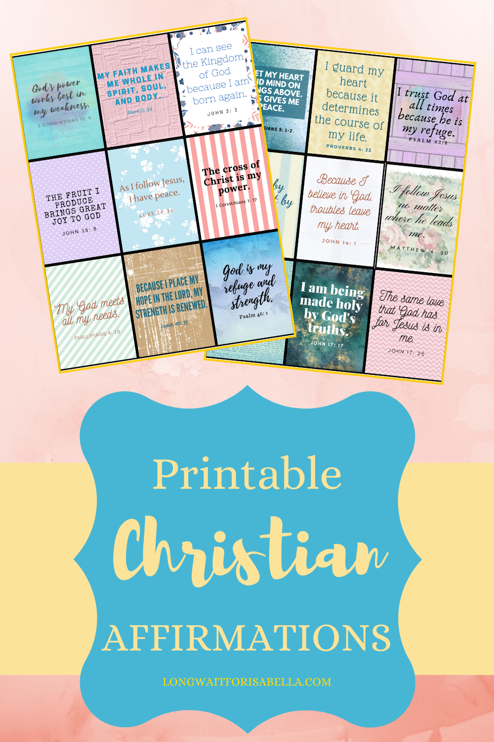 Printable Christian Birthday Card Jeremiah Bible Verse Card Etsy 17